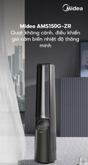Quạt không cánh Midea AMS150G-ZR quạt không cánh, điều khiển gió cảm biến nhiệt độ ảnh 7