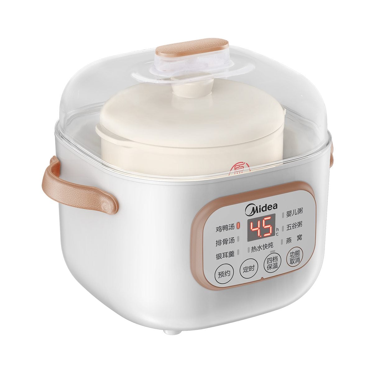 Nồi nấu chậm Midea DZ08 – ảnh 4