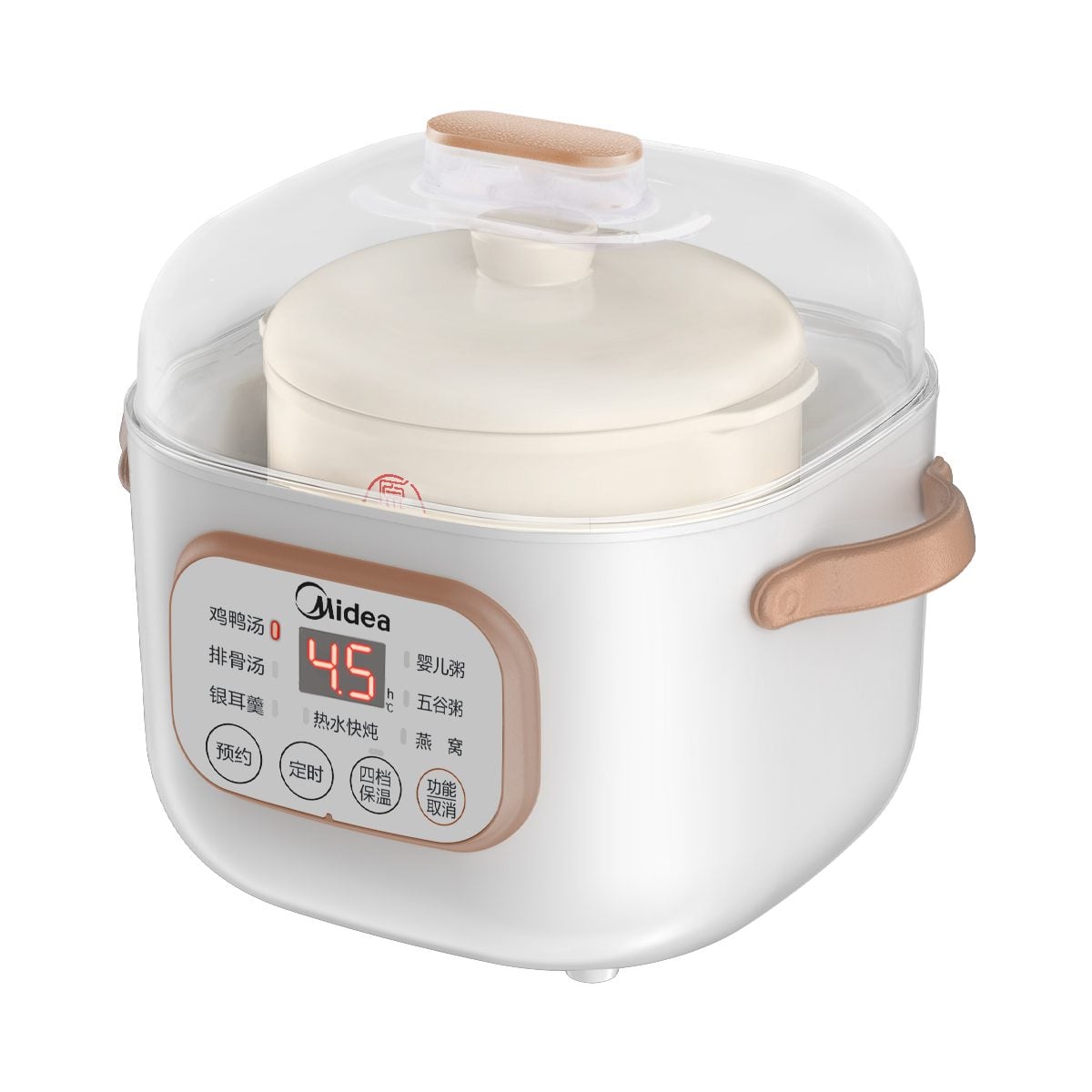 Nồi nấu chậm Midea DZ08 – ảnh 3
