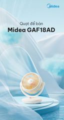 Quạt Midea GAF18AD quạt mini để bàn ảnh 7