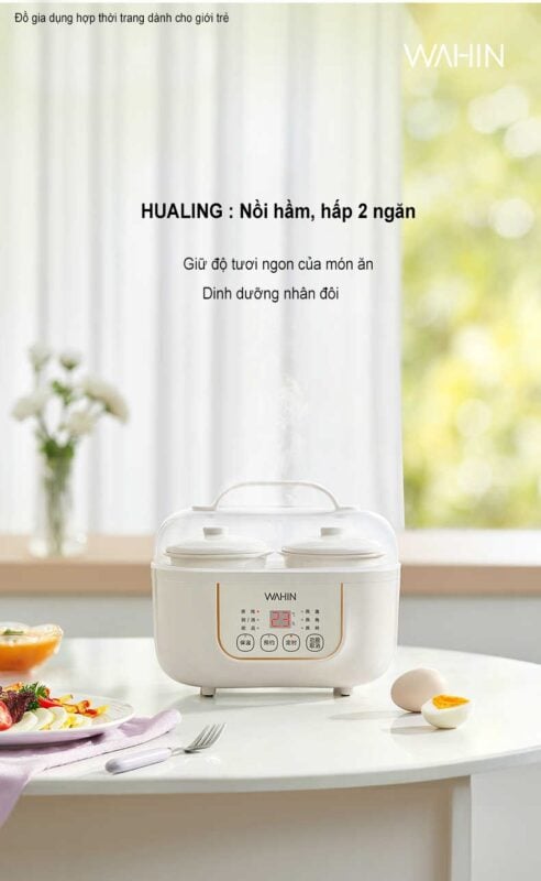 Nồi nấu chậm, nồi hầm Midea WH-DG02 – ảnh 8
