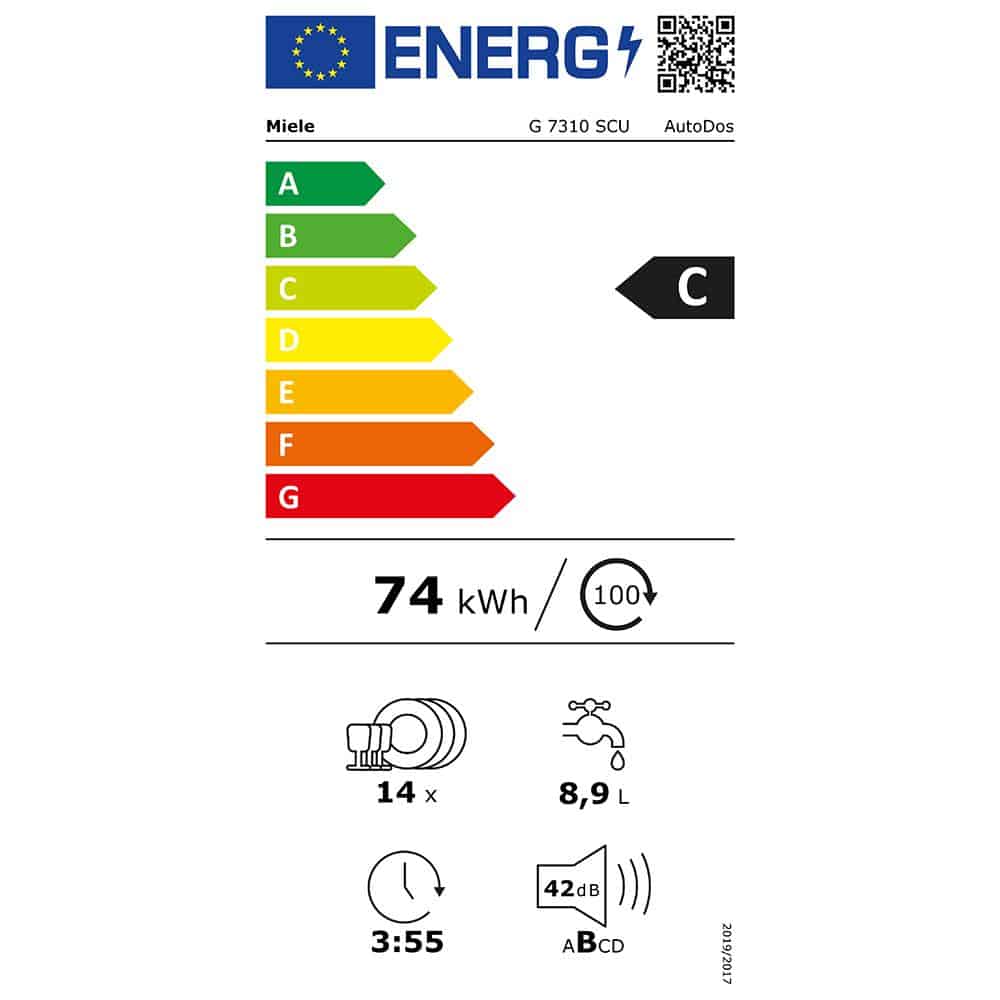 Máy Rửa Bát Miele G 7310 SCU AutoDos Bán Âm – ảnh 6