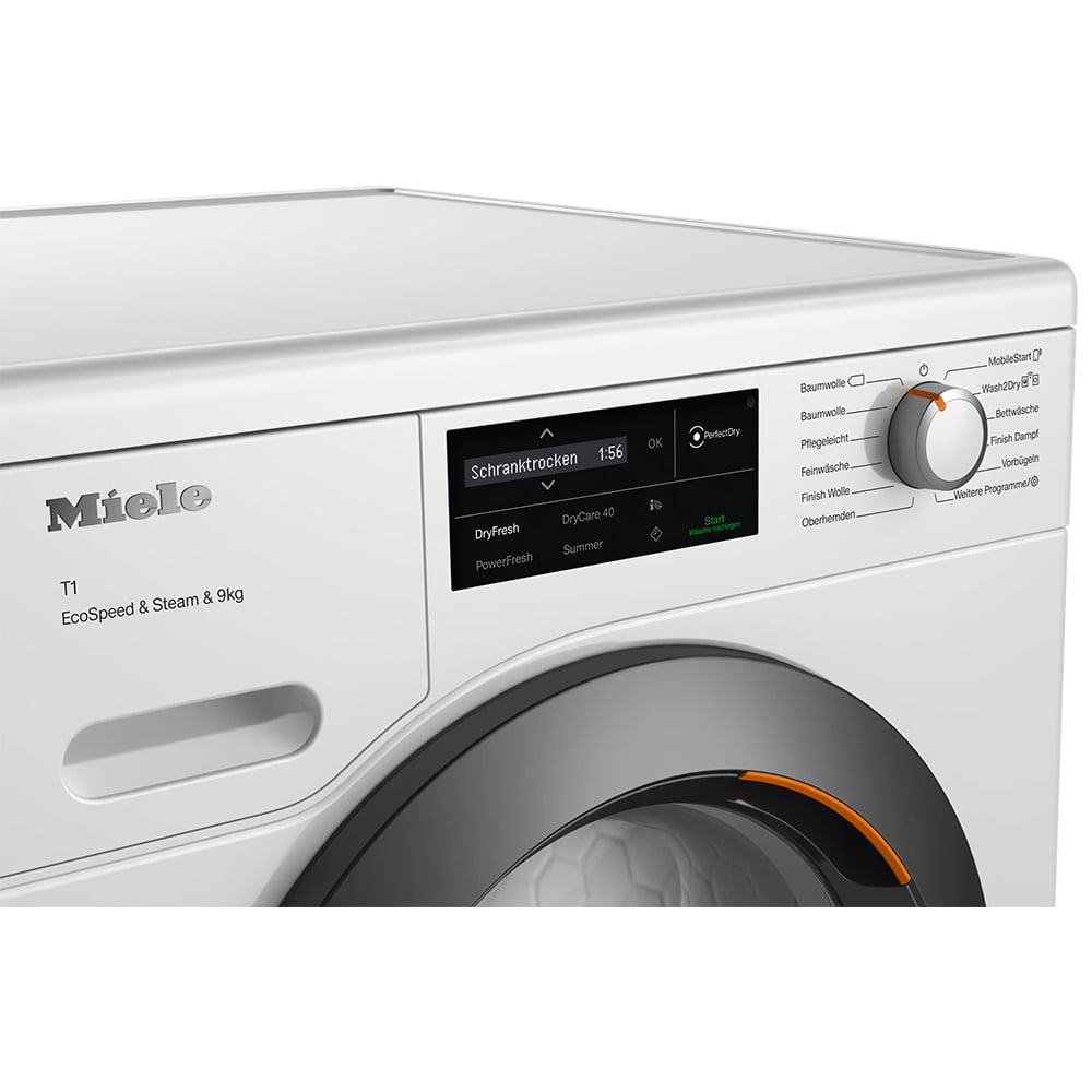 Máy Sấy Quần Áo Heat Pump Miele TCL780WP EcoSpeed Steam 9kg – ảnh 3
