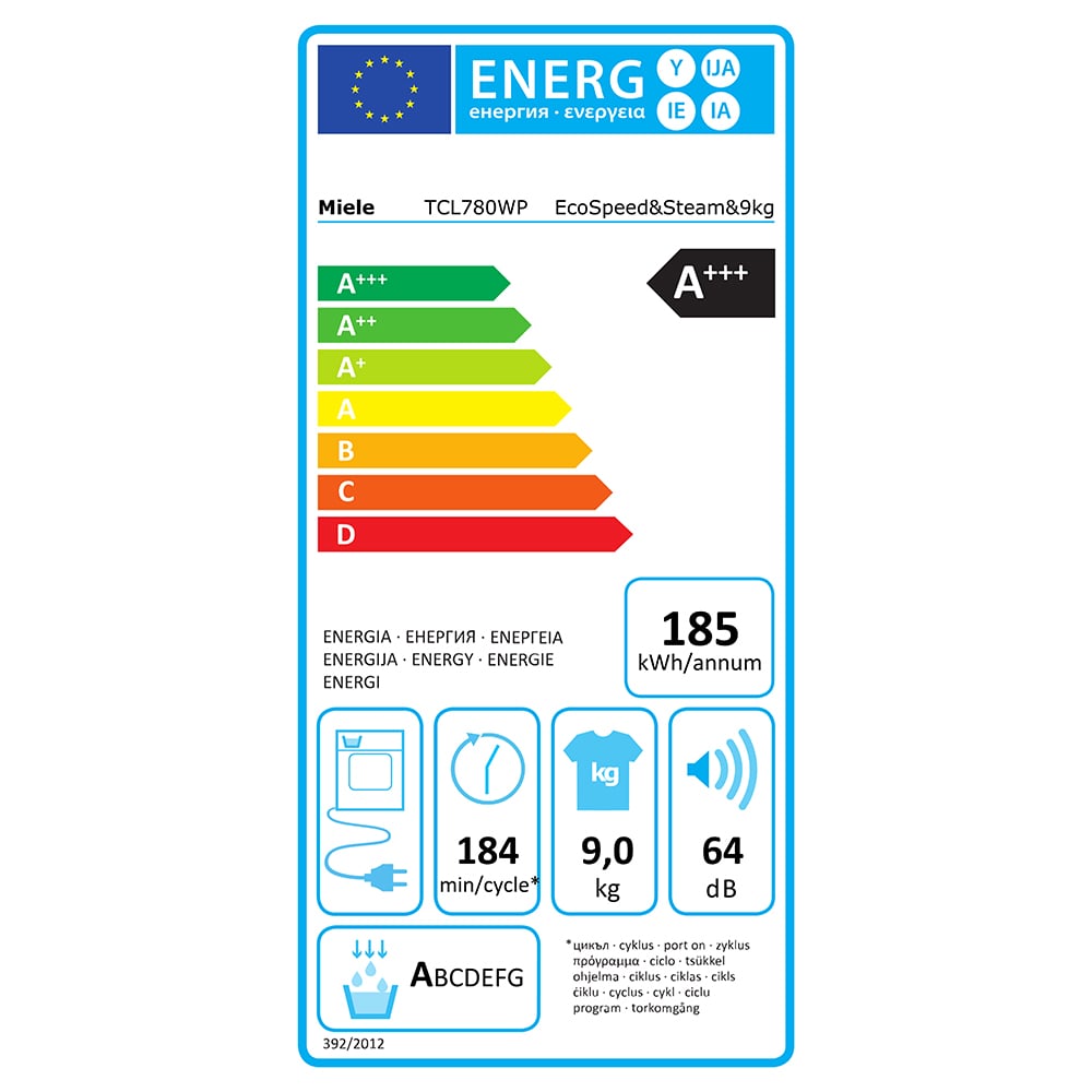Máy Sấy Quần Áo Heat Pump Miele TCL780WP EcoSpeed Steam 9kg – ảnh 5