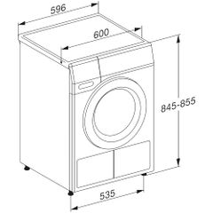 Máy Sấy Quần Áo Heat Pump Miele TCL780WP EcoSpeed Steam 9kg ảnh 6