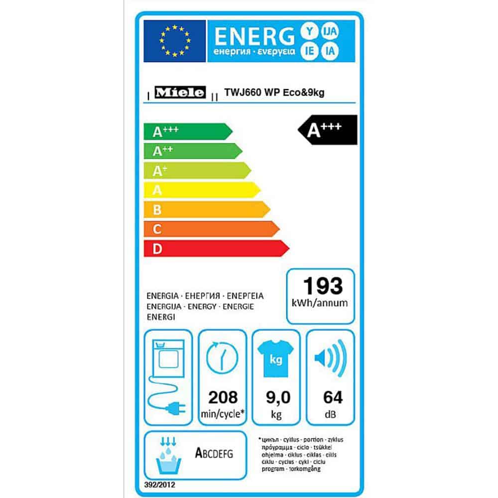 Máy Sấy Quần Áo Heat Pump Miele TWJ 660 WP Eco 9kg – ảnh 7