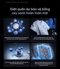 Combo giặt sấy Mijia Pro Blue Oxygen giặt sấy bơm nhiệt 10kg+10kg ảnh 8