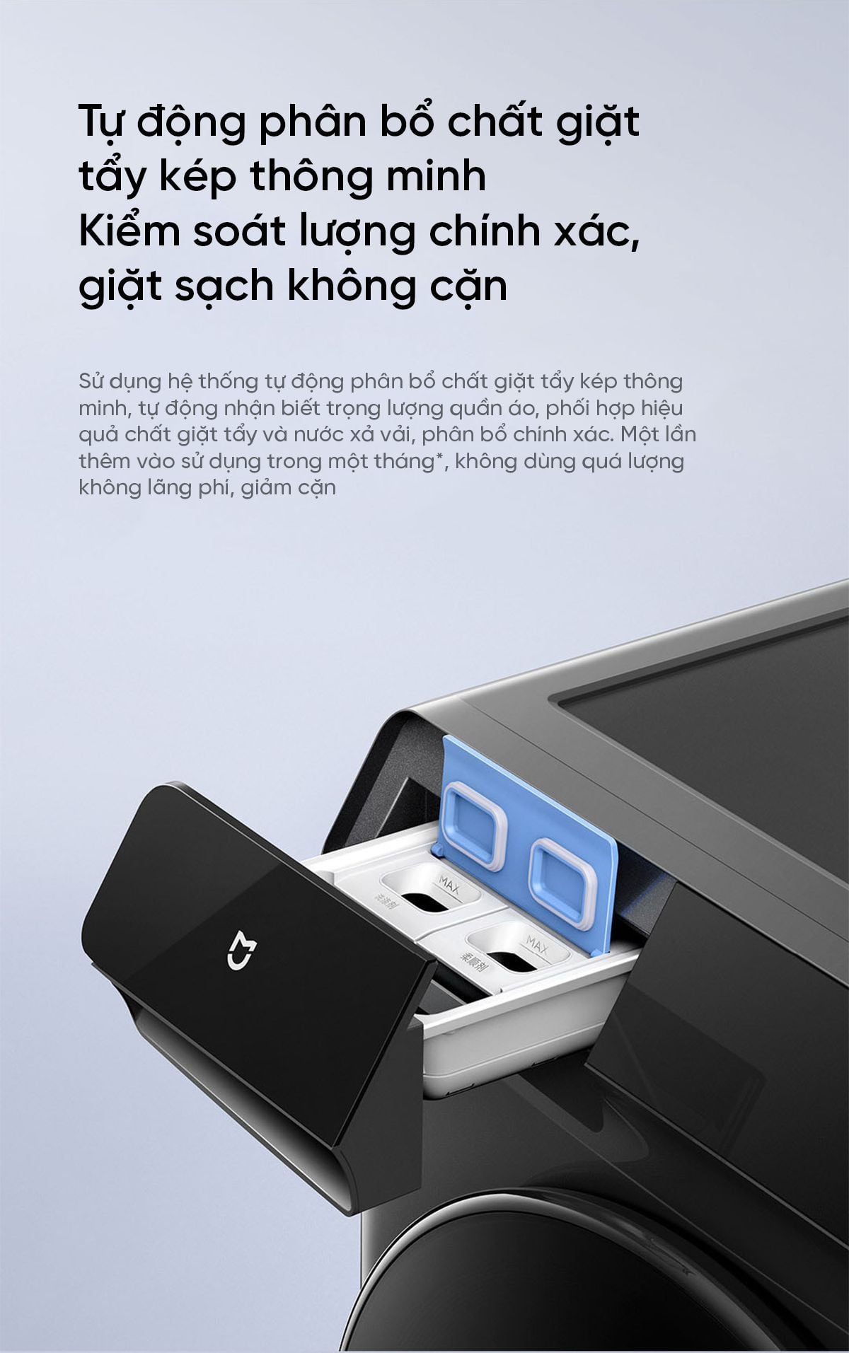 Máy giặt sấy Xiaomi Mijia MJ203 giặt 10kg, sấy 7kg – ảnh 5
