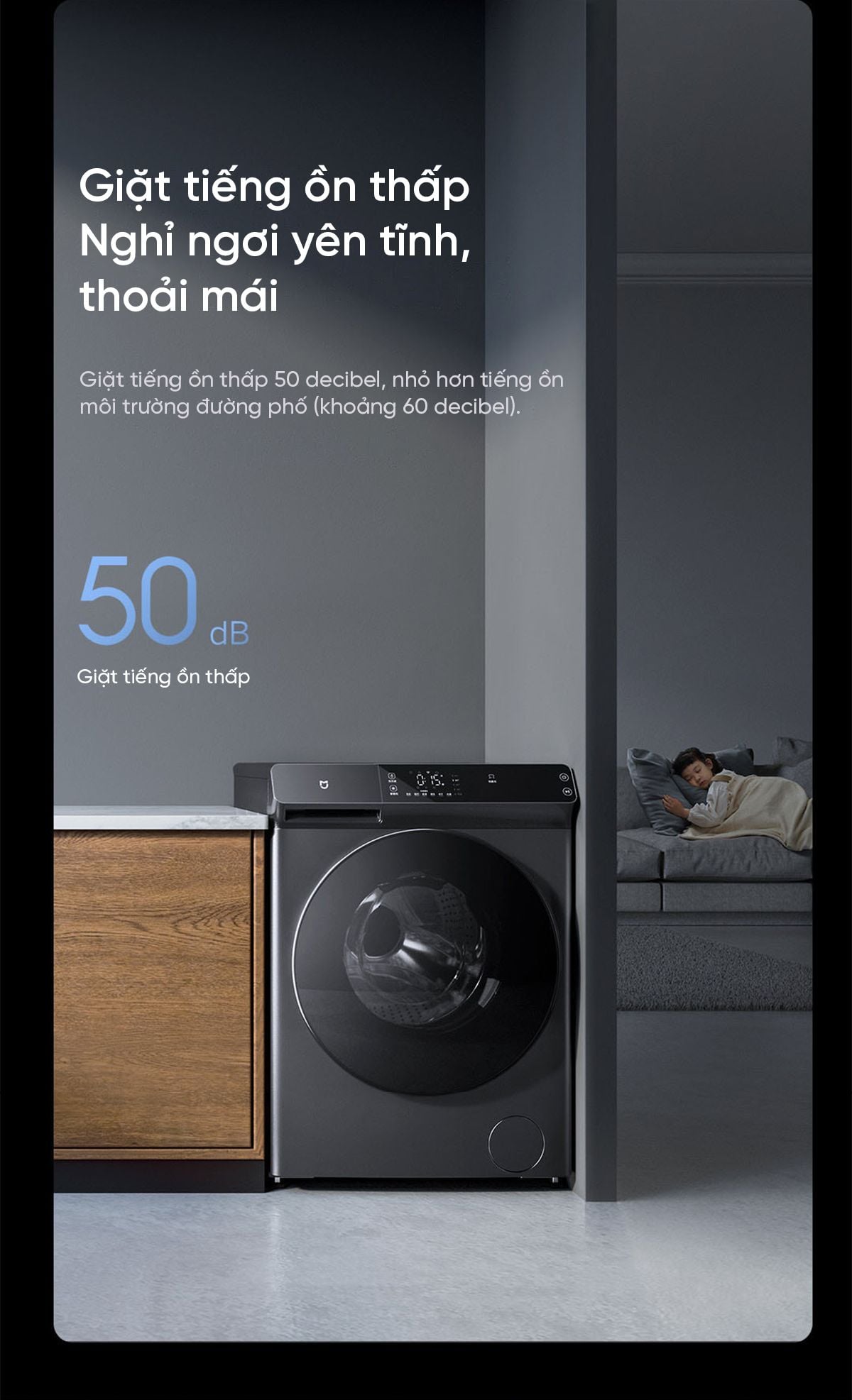 Máy giặt sấy Xiaomi Mijia MJ203 giặt 10kg, sấy 7kg – ảnh 8