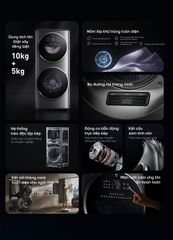 Máy giặt sấy Xiaomi Mijia MJ206, 2 tầng, giặt 15kg và sấy 7kg ảnh 4