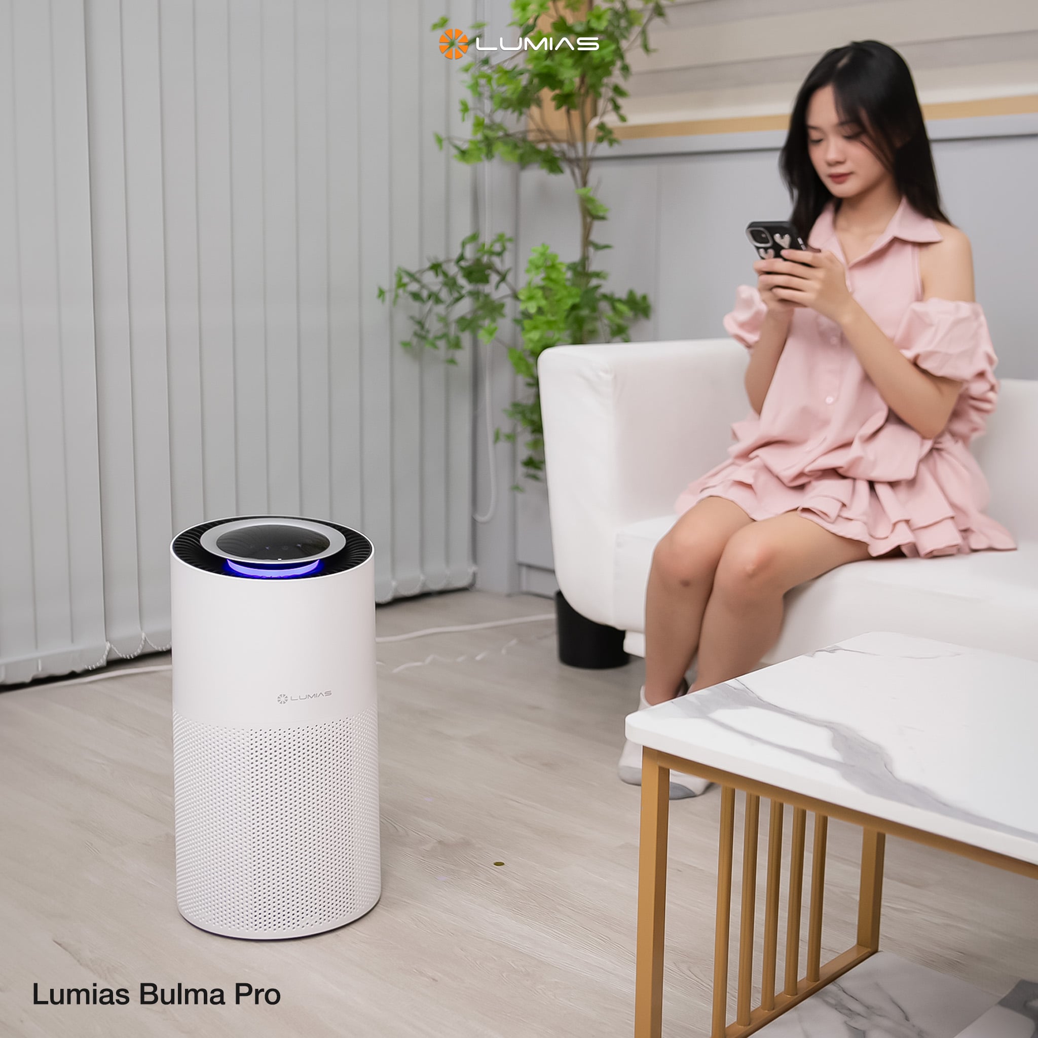 Máy lọc không khí Lumias Bulma Pro máy lọc không khí diện tích 55m² – ảnh 2