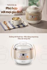 Nồi nấu chậm Bear DDZ-A08D1 ảnh 2