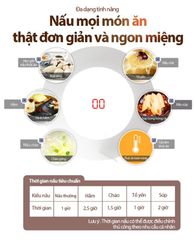 Nồi nấu chậm Bear DDZ-A08D1 ảnh 3