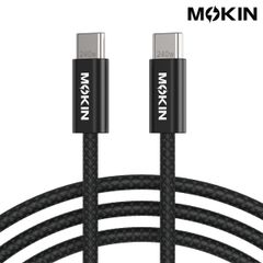 Cáp Sạc Nhanh Mokin Type C to Type C 240W Dài 2m Siêu Bền ảnh 1