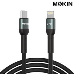 Cáp Sạc Nhanh Mokin Type C to Lightning 27W