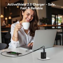 Củ sạc Mokin PD 65W 2C1A Đen (Black) GP0664 ảnh 4