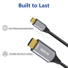 Cáp Chuyển Đổi Mokin USB-C Sang HDMI 4K@60Hz 1.8m MOUC2601 ảnh 4