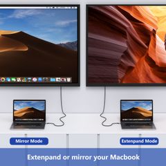 Cáp Chuyển Đổi Mokin USB-C Sang HDMI 4K@60Hz 1.8m MOUC2601 ảnh 3