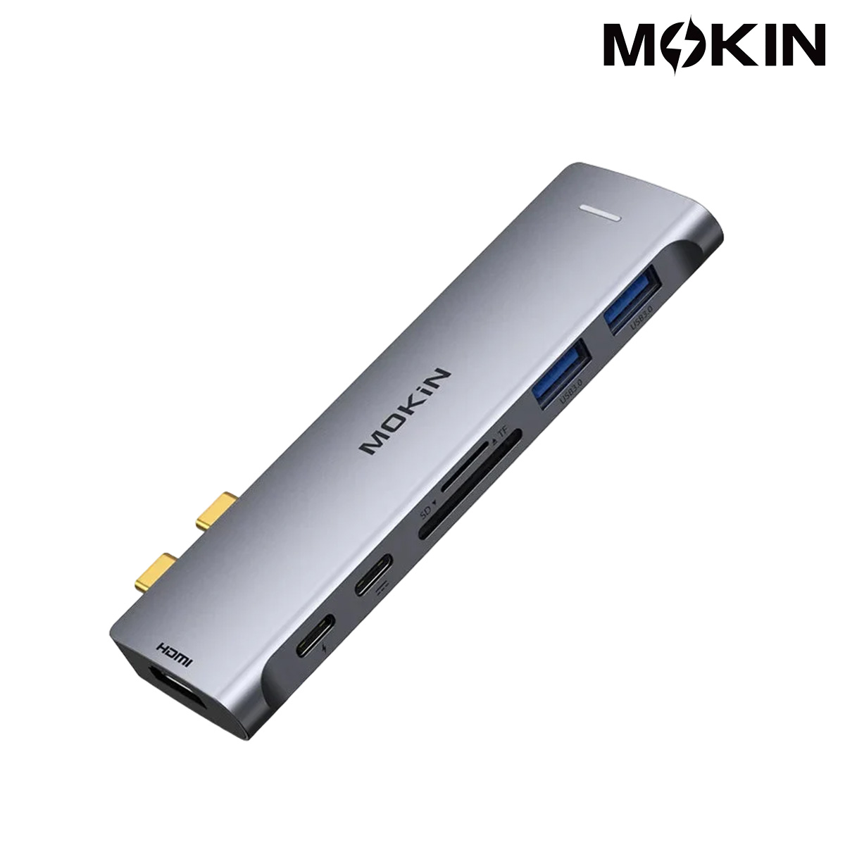 Hub chuyển đổi Mokin USB-C 7-in-2 Dành Cho MacBook (MOMUC2206)