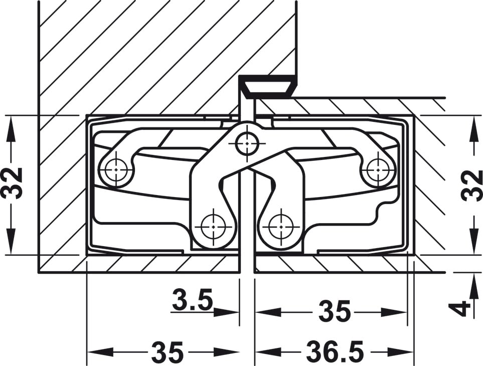 Bản lề âm TE 540 3D, đen Hafele 924.17.237 - Những thông số cần kiểm tra trước khi mua bản lề Bản lề âm TE 540 3D, đen Hafele 924.17.237 - Những thông số cần kiểm tra trước khi mua bản lề