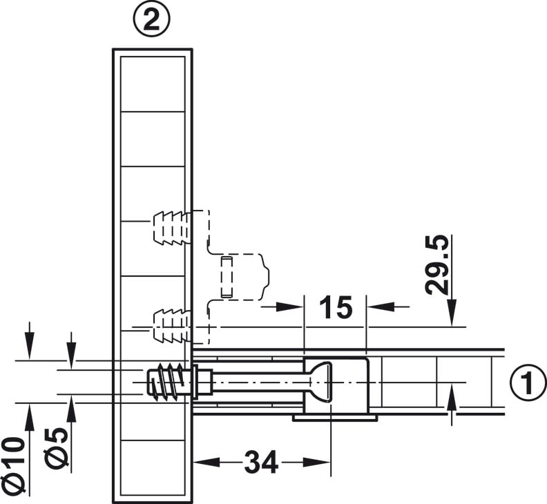 Chốt Nối Nhỏ Ren 8.5mm Hafele 262.28.615 - Những lưu ý khi lắp thân khóa cửa Chốt Nối Nhỏ Ren 8.5mm Hafele 262.28.615 - Những lưu ý khi lắp thân khóa cửa