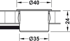 Cổng Sạc USB 12V Hafele 833.73.751 ảnh 3