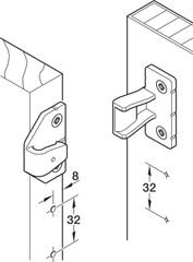 B báº®t vãch =nhá»°a Hafele 262.50.358 ảnh 4