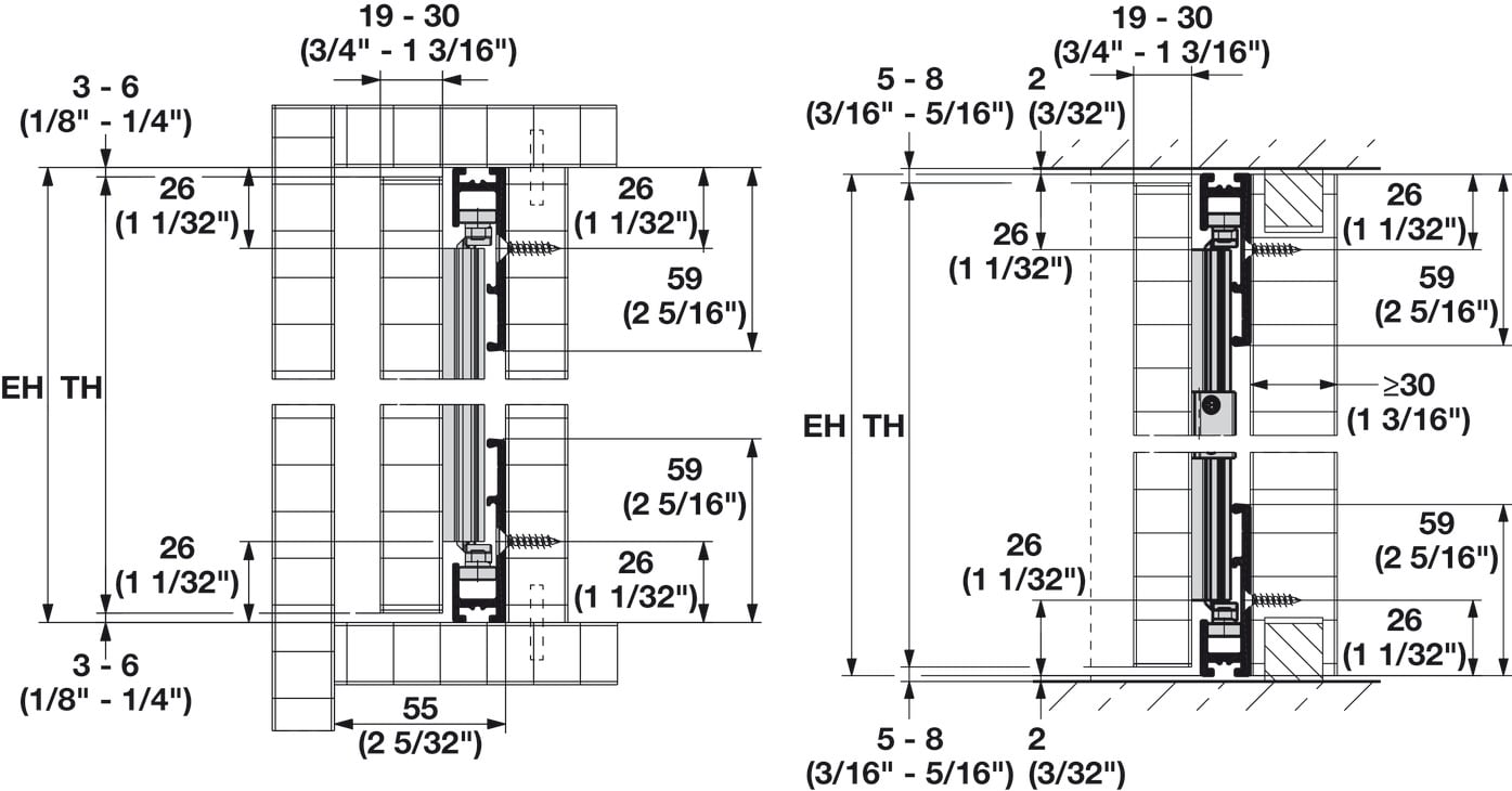Concepta connec.track silv.2do.110/900mm Hafele 408.30.094 – ảnh 6