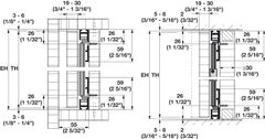 Concepta connec.track silv.2do.110/650mm Hafele 408.30.093 ảnh 6