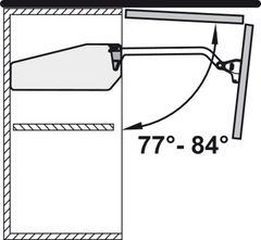 Chặn góc mở Free Fold Hafele 372.37.060 ảnh 3
