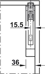 Bộ Tay Nâng Free Flap 3.15 Hafele 493.05.852 ảnh 5