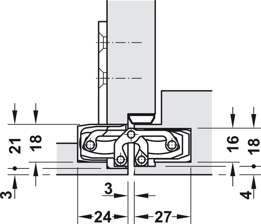 Architectural hinge alu.stainl.st.design Hafele 924.18.904 - Vì sao nên quan tâm đến bản lề khi làm nội thất? Architectural hinge alu.stainl.st.design Hafele 924.18.904 - Vì sao nên quan tâm đến bản lề khi làm nội thất?