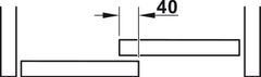 Đế bánh xe F-Line11 12A (xám) Hafele 404.72.311 ảnh 5