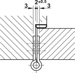 Bản Lề Lá 2 Vòng Bi 120Kg Hafele 926.98.063 ảnh 3