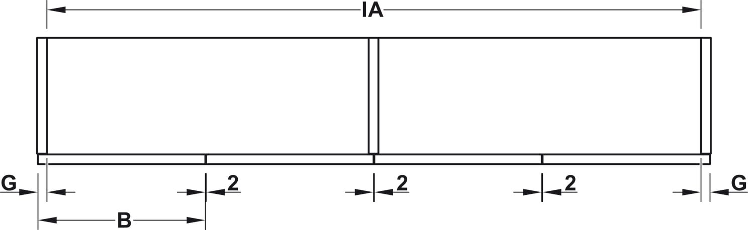 Bộ cửa xếp trượt F-Fo61 50A 2 cánh Hafele 409.36.037 - Vì sao chọn Thành Đô khi mua phụ kiện cửa trượt Bộ cửa xếp trượt F-Fo61 50A 2 cánh Hafele 409.36.037 - Vì sao chọn Thành Đô khi mua phụ kiện cửa trượt
