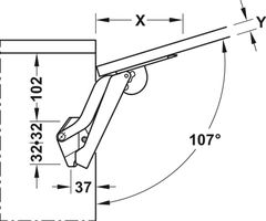 Bộ phụ kiện Free Space 1.8 E PTO (trắng) Hafele 372.27.708 ảnh 5