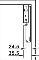 Bộ phụ kiện Free Space 1.8 E PTO (trắng) Hafele 372.27.708 ảnh 6