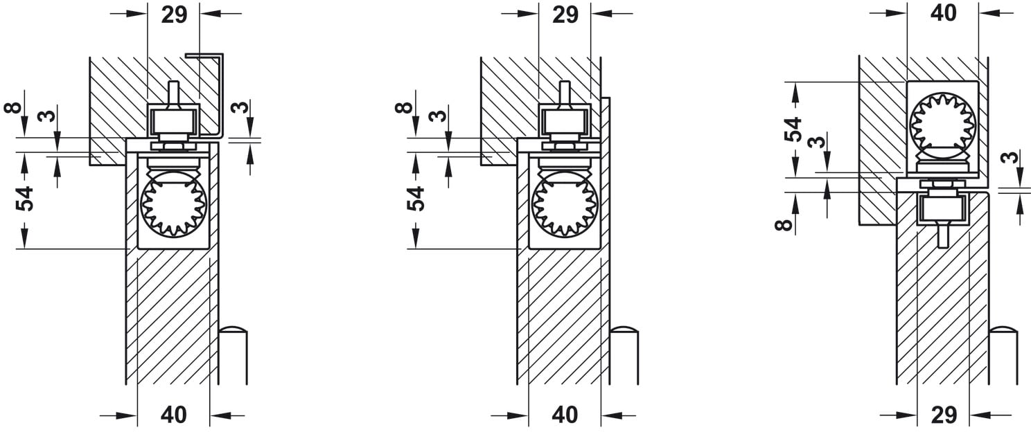 Tay Đẩy Hơi Cùi Chỏ Âm 150Kg Hafele 931.84.399 - Ứng dụng thực tế của phụ kiện cửa đi Tay Đẩy Hơi Cùi Chỏ Âm 150Kg Hafele 931.84.399 - Ứng dụng thực tế của phụ kiện cửa đi