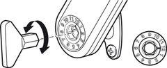 Tay Nâng Flap H1.5 Loại C Trái Hafele 493.05.355 ảnh 6