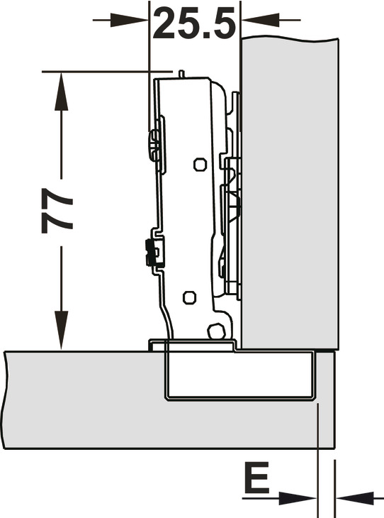 Bản Lề Trùm Ngoài Metalla SM 98º Hafele 334.05.000 - Vì sao nên quan tâm đến bản lề khi làm nội thất?