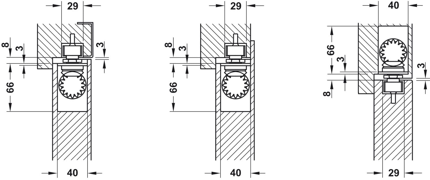 Tay Đẩy Hơi Cùi Chỏ Âm 150Kg Hafele 931.84.005 - Ứng dụng thực tế của phụ kiện cửa đi Tay Đẩy Hơi Cùi Chỏ Âm 150Kg Hafele 931.84.005 - Ứng dụng thực tế của phụ kiện cửa đi