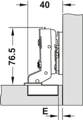 Bản Lề Lọt Lòng Metalla SM 98º Hafele 334.25.000 ảnh 2