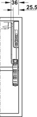 Bộ Tay Nâng Free Swing S8sw Hafele 493.05.774 ảnh 5