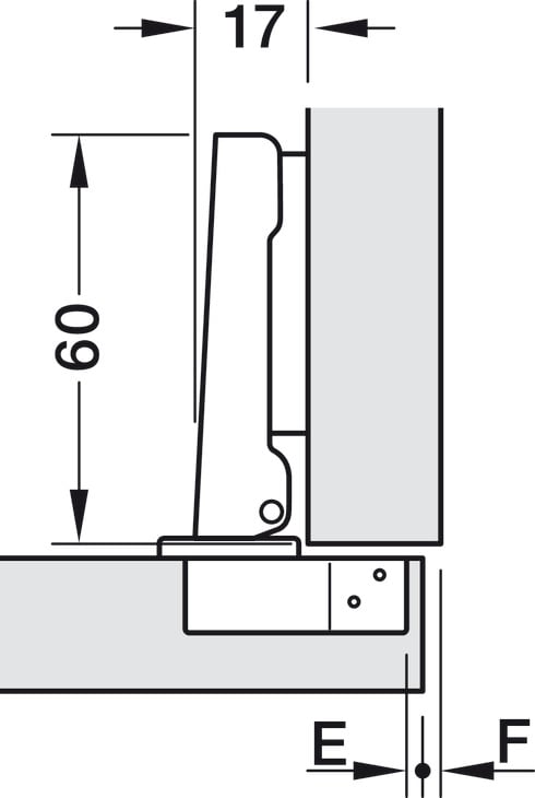 Bản Lề Trùm Ngoài Metalla A 110º Hafele 311.88.530 - Hướng dẫn lắp đặt bản lề trùm ngoài Metalla A 110º Hafele 311.88.530 Bản Lề Trùm Ngoài Metalla A 110º Hafele 311.88.530 - Hướng dẫn lắp đặt bản lề trùm ngoài Metalla A 110º Hafele 311.88.530