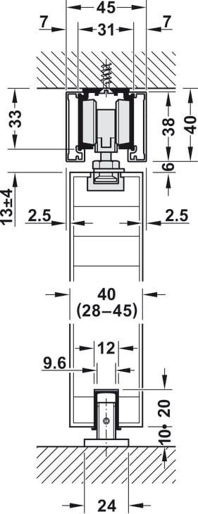 Phụ Kiện Cửa Trượt Slido Classic 120-O Hafele 941.02.046 - Giữ phụ kiện cửa trượt Slido Classic 120-O Häfele 941.02.046 luôn êm và bền Phụ Kiện Cửa Trượt Slido Classic 120-O Hafele 941.02.046 - Giữ phụ kiện cửa trượt Slido Classic 120-O Häfele 941.02.046 luôn êm và bền