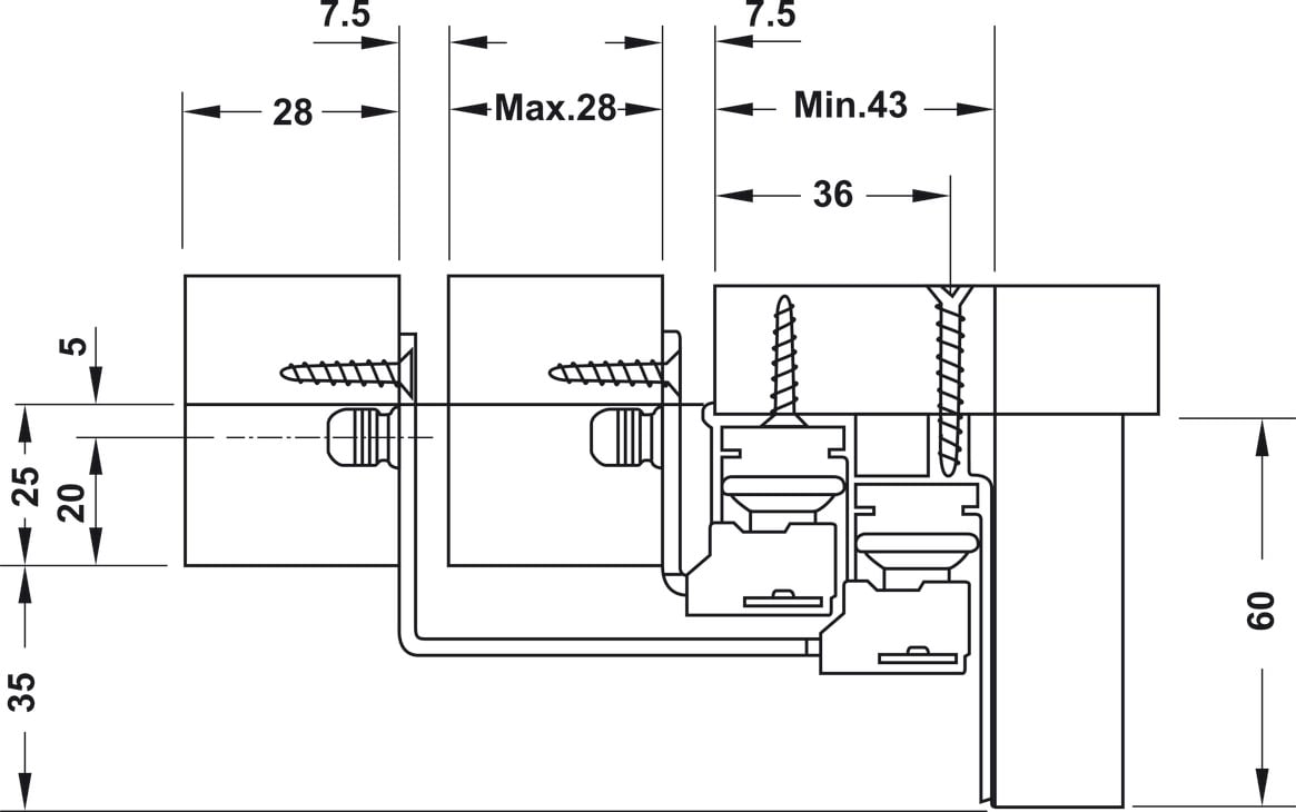 Phụ Kiện Cửa Trượt Tủ Slido Space Air 80VF Hafele 406.78.026 - Cách bảo dưỡng phụ kiện cửa trượt