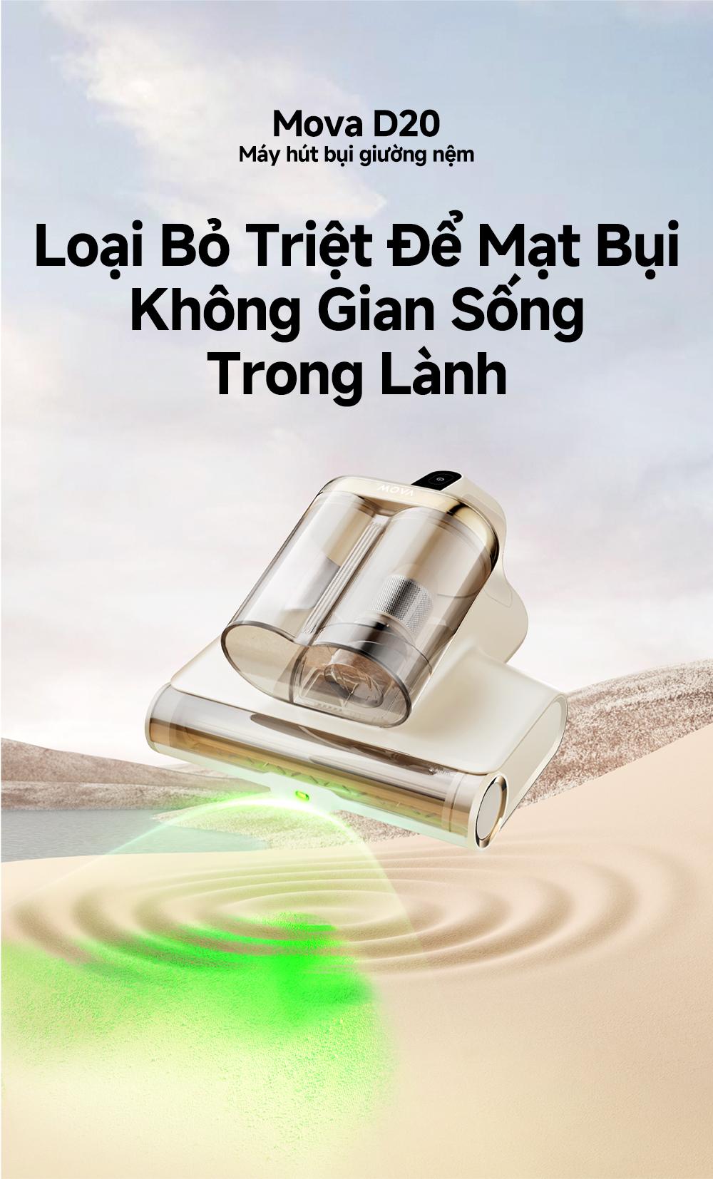Máy hút bụi giường nệm Mova D20 máy hút bụi giường nệm – ảnh 8