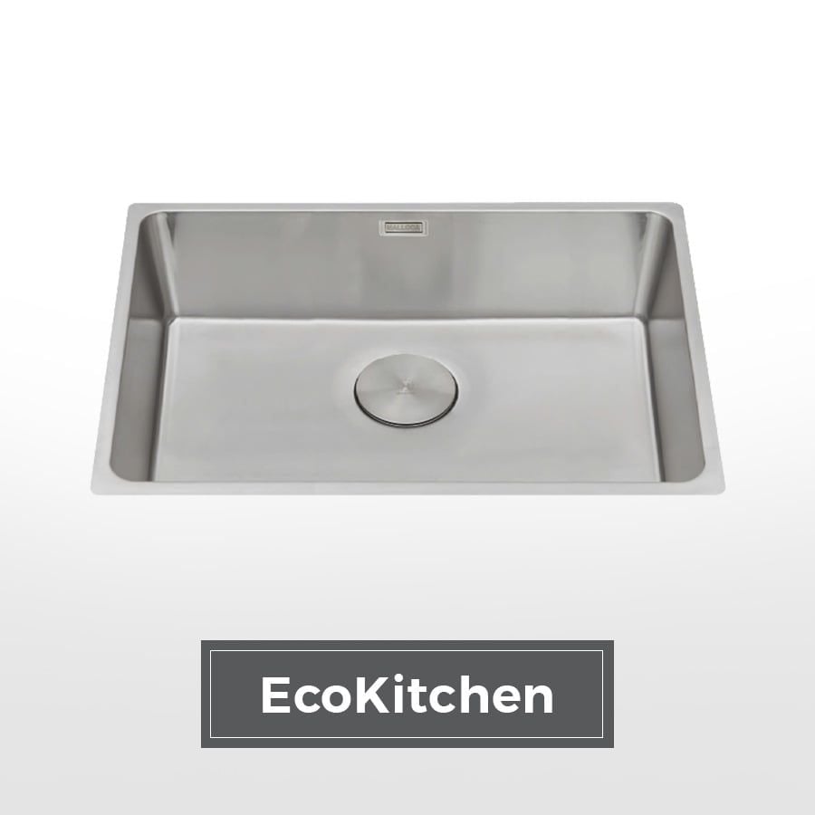 Chậu rửa chén 1 hố inox 304 kích thước 74cm – lắp âm hoặc dương Malloca MS6074