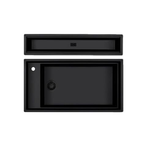 Chậu rửa chén đá granite 1 hố kích thước 86cm Malloca MYSTK86SK86L