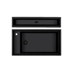 Chậu rửa chén đá granite 1 hố kích thước 86cm Malloca MYSTK86SK86L ảnh 4